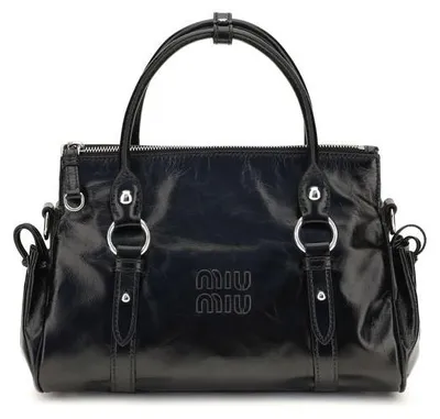 Produktbild von Miu Miu Handtasche aus Kalbsleder in Schwarz 5BA333VOOO2A44_F0002