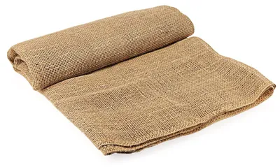 Zdjęcie produktu dla Jutowy materiał w rolce - naturalny, 100 cm x 7 m, idealny do kreatywnych zastosowań