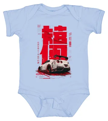 Obrázok produktu pre Beyond the Legend R35 GTR, japonské športové auto JDM, model Y2K, prezývka "Godzilla", vhodné na driftovanie, detský model, farba: svetlomodrá, veľkosť: 0/3