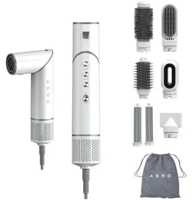 Obrázok produktu pre AENO Multifunctional Hair Dryer, 220V-240V~50-60Hz, 1200W, Ionizer, 4 temperature modes, 3 speed modes, 98000RPM, less than 85dB