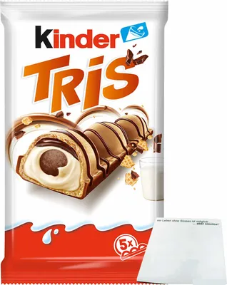 Produktbild von kinder Tris (5Stk Packung) + usy Block