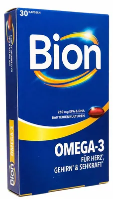 Produktbild von BION Omega-3 Kapseln 30 Stck. PZN 19430298