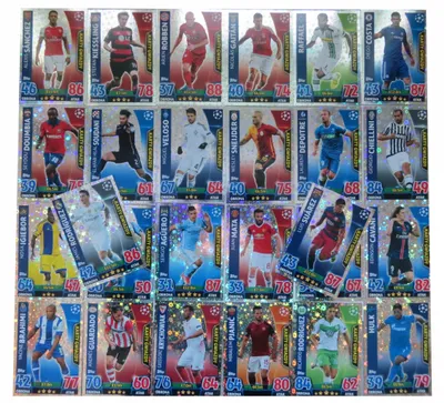 Produktbild von Topps Uefa Champions League 2015/2016 – 26 Star Cards – Complete Set – All Of Them