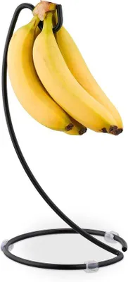 Produktbild von Famanu Bananenständer Modern – Metall mit schwarzer Pulverbeschichtung