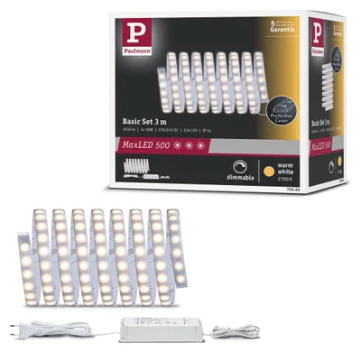 Produktbild von Paulmann MaxLED 500 LED Strip Warmweiß Basisset
