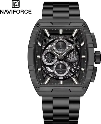 Produktbild von Uhr NAVIFORCE TN-38586 - Elegante Herrenuhr in Schwarz KP38586