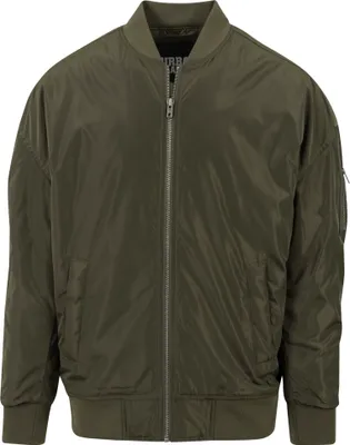 Produktbild von Urban Classics Bomberjacke Herren Light Camo Bomber Jacket oliv S