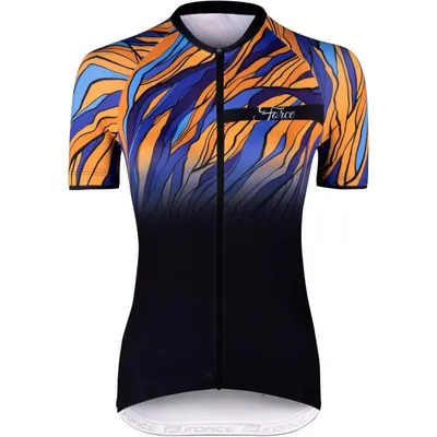 Produktbild von Jersey LIFE kurzarm, Damen, Orange %%% Größe: S