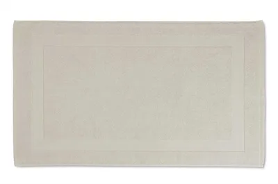 Produktbild von Rhomtuft Badteppich COMTESSE eckig 60 x 100 cm Farbe: stone