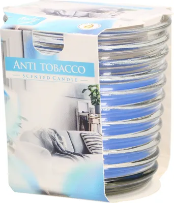 Zdjęcie produktu dla KOTARBAU® Candle Swieca zapachowa w szkle Anti-Tobacco