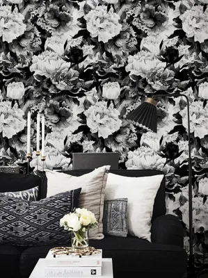 Produktbild von Coloray Fototapete 104x70 cm Latextapete Magicstick - Floral Vintage Peonies.