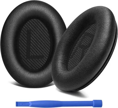 Productafbeelding van Oorkussens voor Bose QC35/QC15/QC25 oorkussens voor Bose QC35/QC15/QC25 Earphone Earpads (zwart)