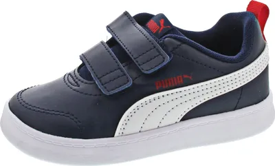 Produktbild von Puma Courtflexv2 V Inf  (22/peacoat-high risk red)