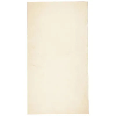 Produktbild von Teppich HUARTE Kurzflor Weich und Waschbar Creme 80x150 cm