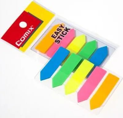Obrázek produktu pro Samolepicí záložka fluorescenční 5x44x12mm D7015
