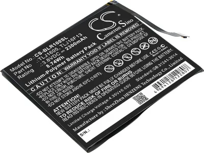 Produktbild von TECHTEK Akku Kompatibel mit [BLU] R0030UU, R1 HD, S0210UU, Studio Touch Ersetzt C675940250T, für TLJ1605, für TLJ1607, für TLJ16F13, für TPJ16G20