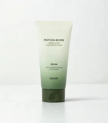 Obrázek produktu pro Heimish - Matcha Biome Amino Acne Cleansing Foam - Čisticí pěna s matchou a aminokyselinami pro problematickou pleť 150g