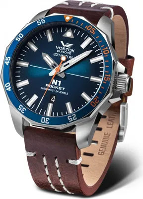Produktbild von Vostok Europe - Rocket N1 - Automatik Herrenuhr mit Lederarmband