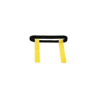 Produktbild von Sport-Thieme Flag Football Gürtel-Set "Color", Gelb