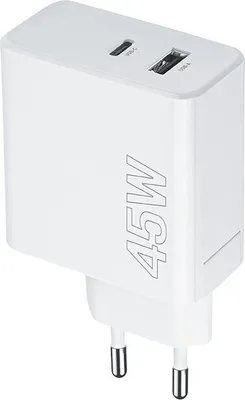 Obrázok produktu pre Maxlife MXTC-07-45AC PD QC nabíjačka 1x USB-C 1x USB 45W biela (OEM0101204)