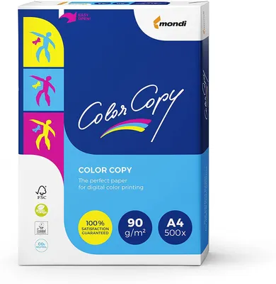 Produktbild von Mondi Color Copy Laserpapier 90g/m² DIN-A4 - 500 Blatt weiß