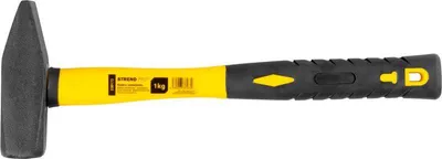 Produktbild von Hammer Strend Pro HM112 1000 g, Schlosserhammer, Fiberglasgriff, TPR, Stiellänge 360mm