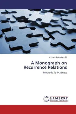 Produktbild von A Monograph on Recurrence Relations