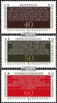 Produktbild von Briefmarken BRD (BR.Deutschland) 1981 Mi 1105-1107 (kompl.Ausg.) FDC Grundgedanken der Demokratie (I)