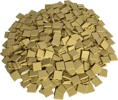 Immagine prodotto di Mattonelle LEGO® 2x2 Beige chiaro - 3068b NUOVO! Quantità 25x