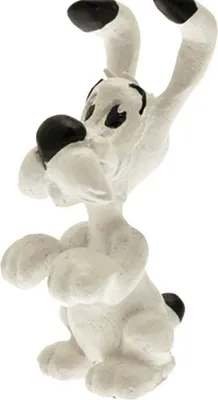 Image de Astérix figurine Idéfix faisant le beau 6 cm