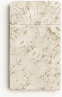 Obrázok produktu pre Vložené prestieradlo do postieľky, poťah na matrac, mäkká bavlnená tkanina, 120x60 cm, elastický okraj