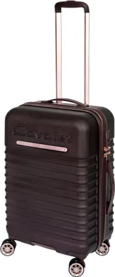 Produktbild von Mittelgroße Hartschalentrolley Rollen Koffer Burgunde 65 cm Cavalet - Bowatex
