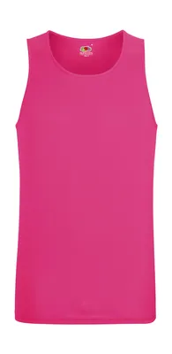 Produktbild von Fruit of the Loom 61-416-0 | Herren Performance Vest Tank Top Sport T-Shirt - Farbe: Fuchsia - Größe: XXL