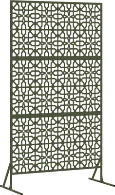 Produktbild von vidaXL Sichtschutz Oliv 100 x 50 x 180 cm Stahl