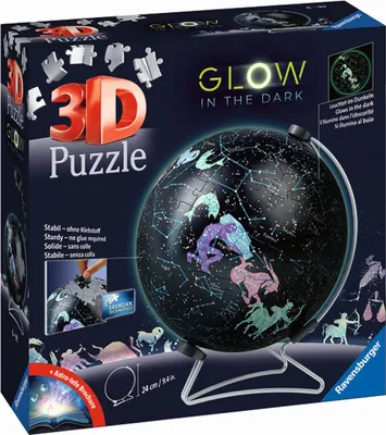 Obrázok produktu pre Puzzle-Ball Svietiaci glóbus: Hviezdna obloha