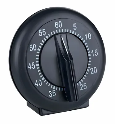 Produktbild von KURZZEITMESSER Uhren mechanisch Eieruhr Küchentimer Küchenwecker Wecker Küchenuhr Küchen-Timer bis 60 min 15 (Schwarz)