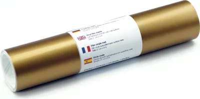 Produktbild von Kreativplotter Vinylfolie matt GOLD 21x300 cm