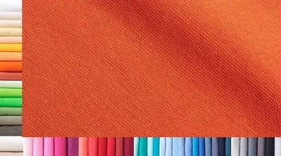 Produktbild von Jersey Stoff XXL 75cm breit Zalmorange 96% Baumwolle