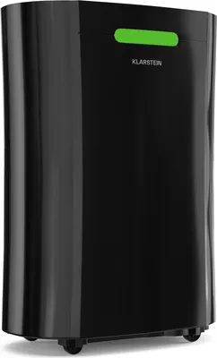 Obrázek produktu pro Odvlhčovač vzduchu Klarstein AeroDry Smart 12l – 12 l/den, nádržka 2,5 l, 39 dB, ovládání WiFi/App/Alexa, LED displej, 24hodinový časovač, uhlíkový filtr, pro místnosti do 18 m², elektrický odvlhčovač vzduchu, černý