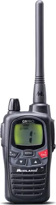 Produktbild von Midland G9 Pro Funksprechgerät 101 Kanäle 446.00625 - 446.19375 MHz Schwarz