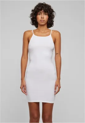 Immagine prodotto di Urban Classics - Vestito da donna in jersey elasticizzato bianco - 5XL