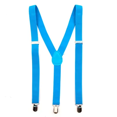 Produktbild von Hosenträger hellblau Damen Herren Accessoire für Karneval Party Disco Silvester