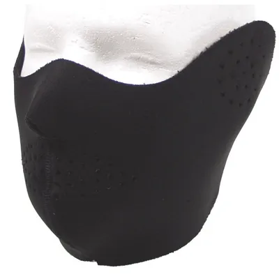 Produktbild von MFH Gesichtsschutz-Maske, schwarz,aus Spezialschaum