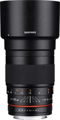 Produktbild von Samyang 135mm F2.0 ED UMC, SLR, 11/7, Telefoto, Schwarz, 8,2 cm, 7,7 cm