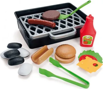 Produktbild von BBQ Tischgrill inkl. Burger- Hotdogset