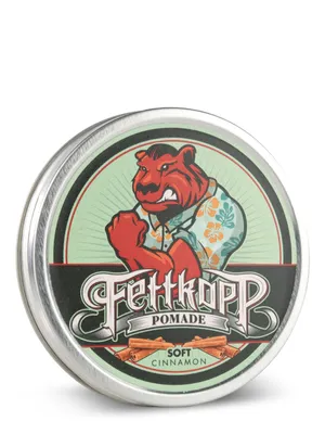 Produktbild von SOFT CLASSIC (Cinnamon) von FETTKOPP POMADE -51g- mittlerer Halt - Zimt - Alternative zu Haargel - Handgemacht in Deutschland - medium hold