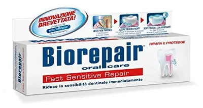 Obrázek produktu pro BioRepair Fast Sensitive Repair zubn pasta pro citliv zuby (75ml), 40786