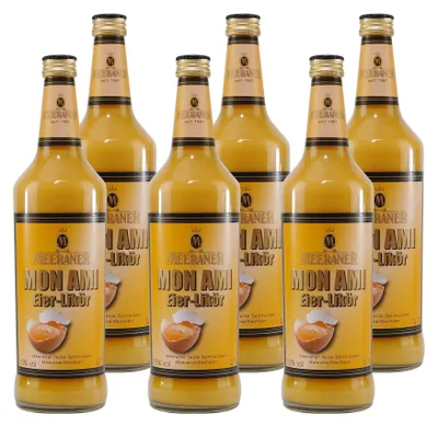 Produktbild von Meeraner Mon Ami Eierlikör (6 x 0,7L)