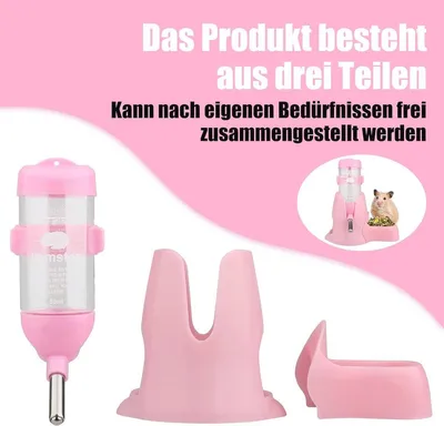 80ML Automatische Wasserflasche für kleine Tiere