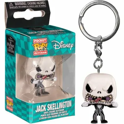 Obrázek produktu pro Funko POP! Keychain Nightmare Before Christmas Jack (Scary Face)